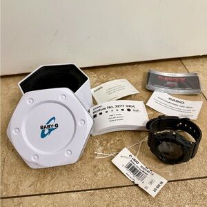 Casio Baby-G Black Watch with original packaging.